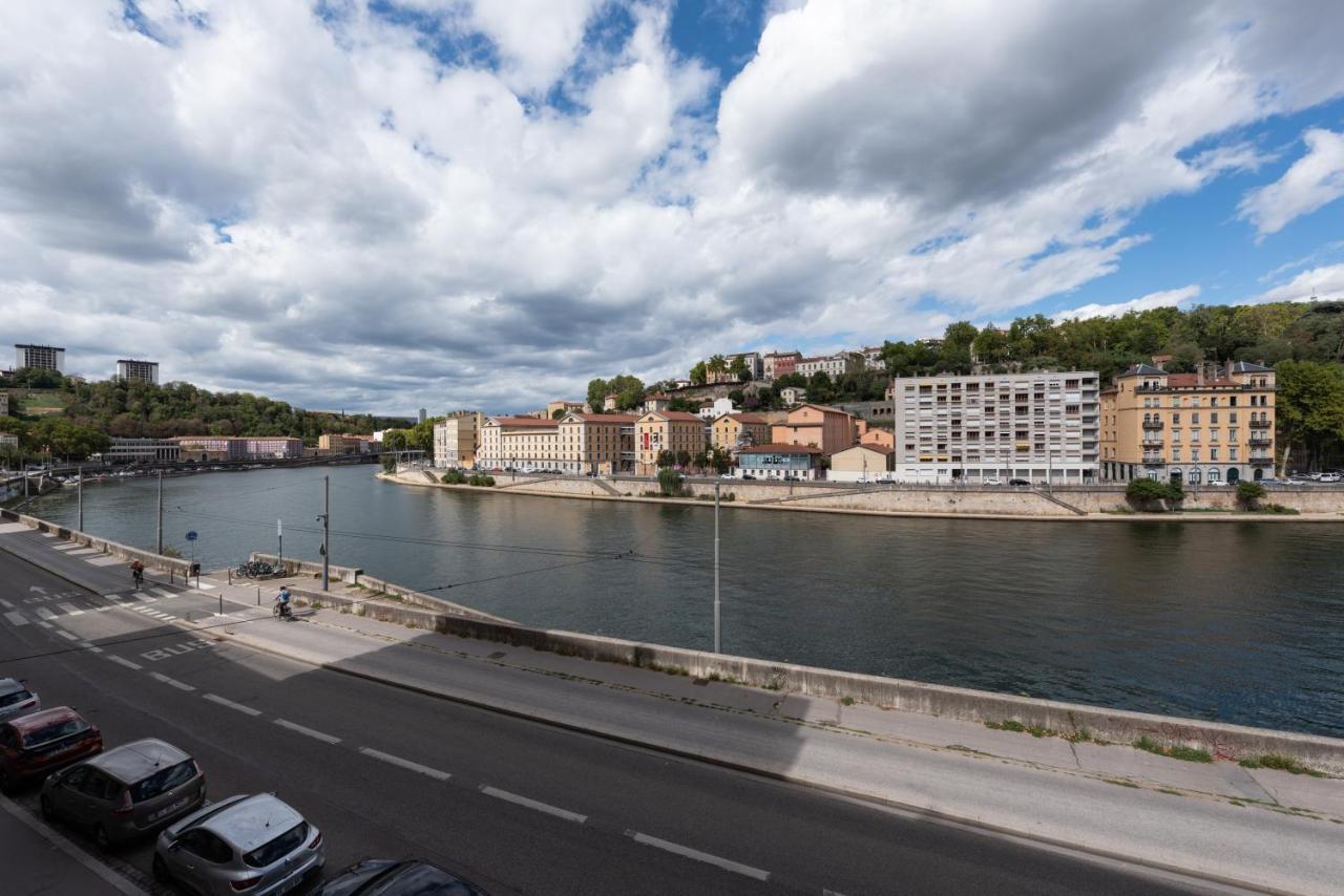 Apartamento Le Loft Ethnic - Avec Jolie Vue Sur La Saone Lyon Exterior foto